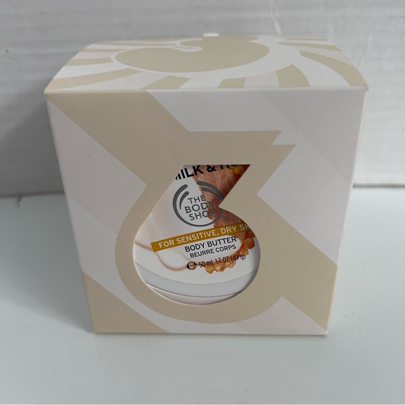 The Body Shop Almond Milk & Honey Treats Cube 3-pc Giftset - Picture 13 of 13